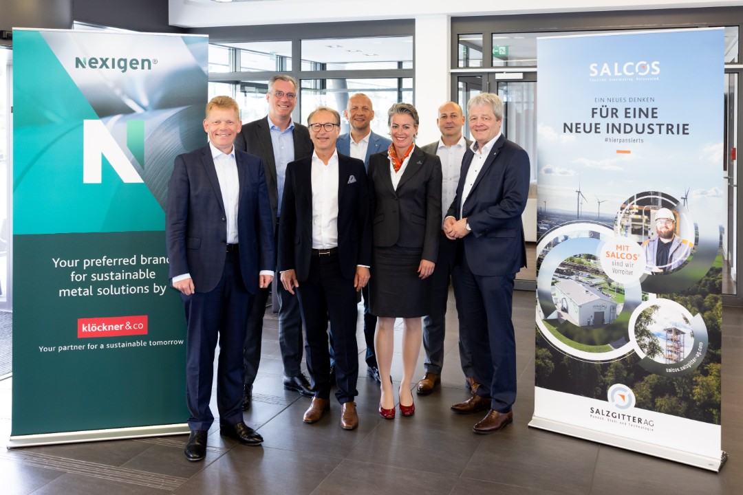 Klöckner & Co and the Salzgitter Group partnering for the